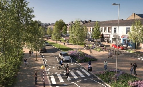 This image provides an illustration of some potential improvements for Nelson, Pendle.